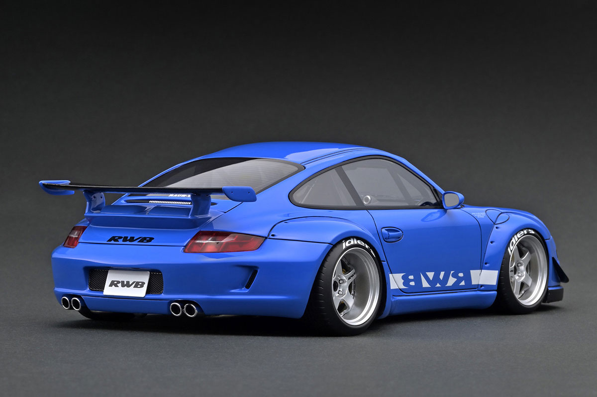 RWB997 ignition model1/18 シルバーオートサロン限定 RWB997 ignition