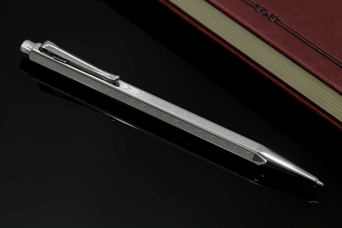 Korinte_craft様用カランダッシュ エクリドール ストライプ柄 銀張り