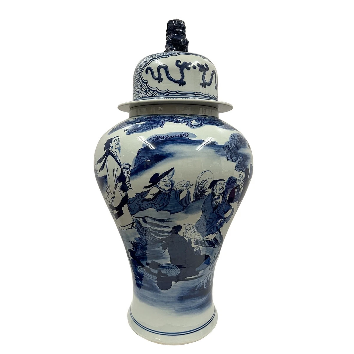 陶瓷蓝色1900-1940 中国古董花瓶| eBay