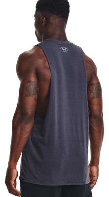 Under Armour Men's Project Rock Cut Off Training Tank Top Shirt 40