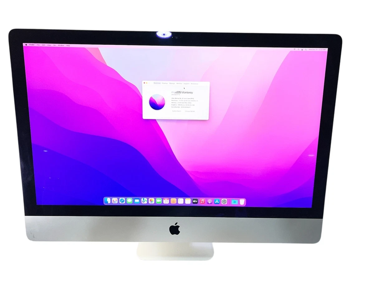Apple iMac 32 GB RAM 2015 Apple Desktops & All-In-One Computers