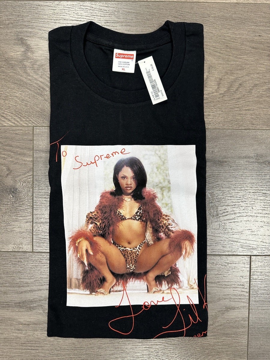 Supreme X Lil Kim T Shirt Black XL Brand New SS22 Skate