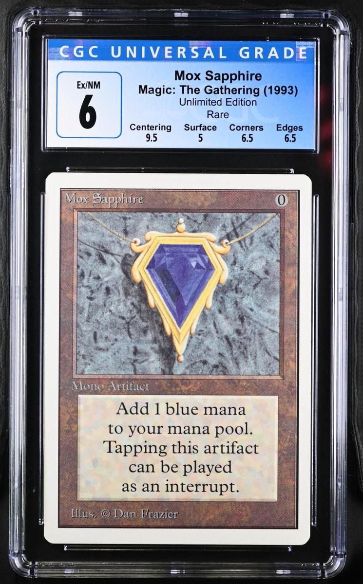 マジック：ザ・ギャザリング mtg Mox Sapphire Mox Sapphire · Vintage
