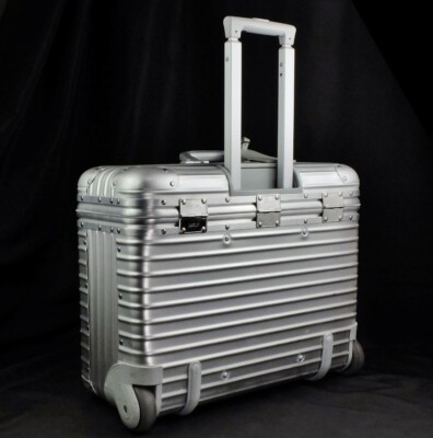 Rimowa Topas Vodafone Edition 36L SIlver Pilot Trolley | eBay
