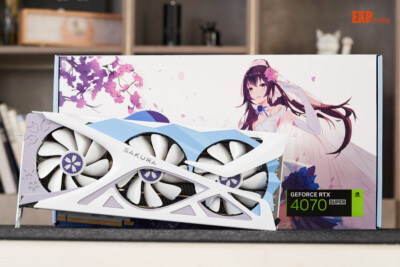 Yeston GeForce RTX 4070 Super Sakura 12GB GDDR6X Graphics card | eBay