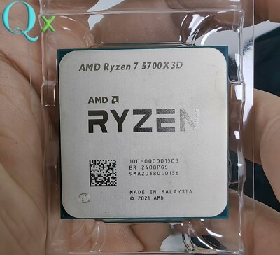 AMD Ryzen 7 5700X3D Desktop AM4 CPU Processor 3.0GHz 8 Core 16