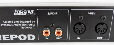PreSonus FirePod FireWire Recording System 8 Input Preamp and PSU