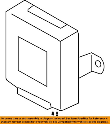 Genuine Suzuki 2010-2013 SX4 Transmission Control Module 38880