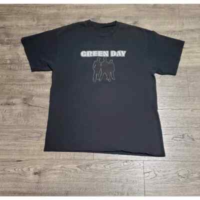 Vintage 2002 Green Day Pop Disaster Band Tour T Shirt Mens Large L