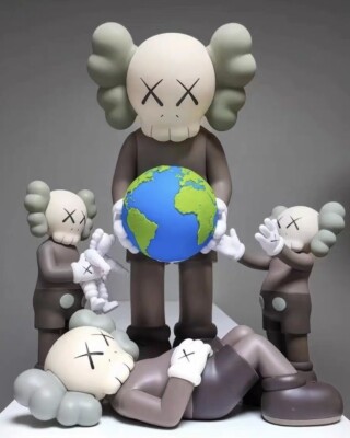 Transmitting the Earth Kaws The Promise Figure Home Deco Art