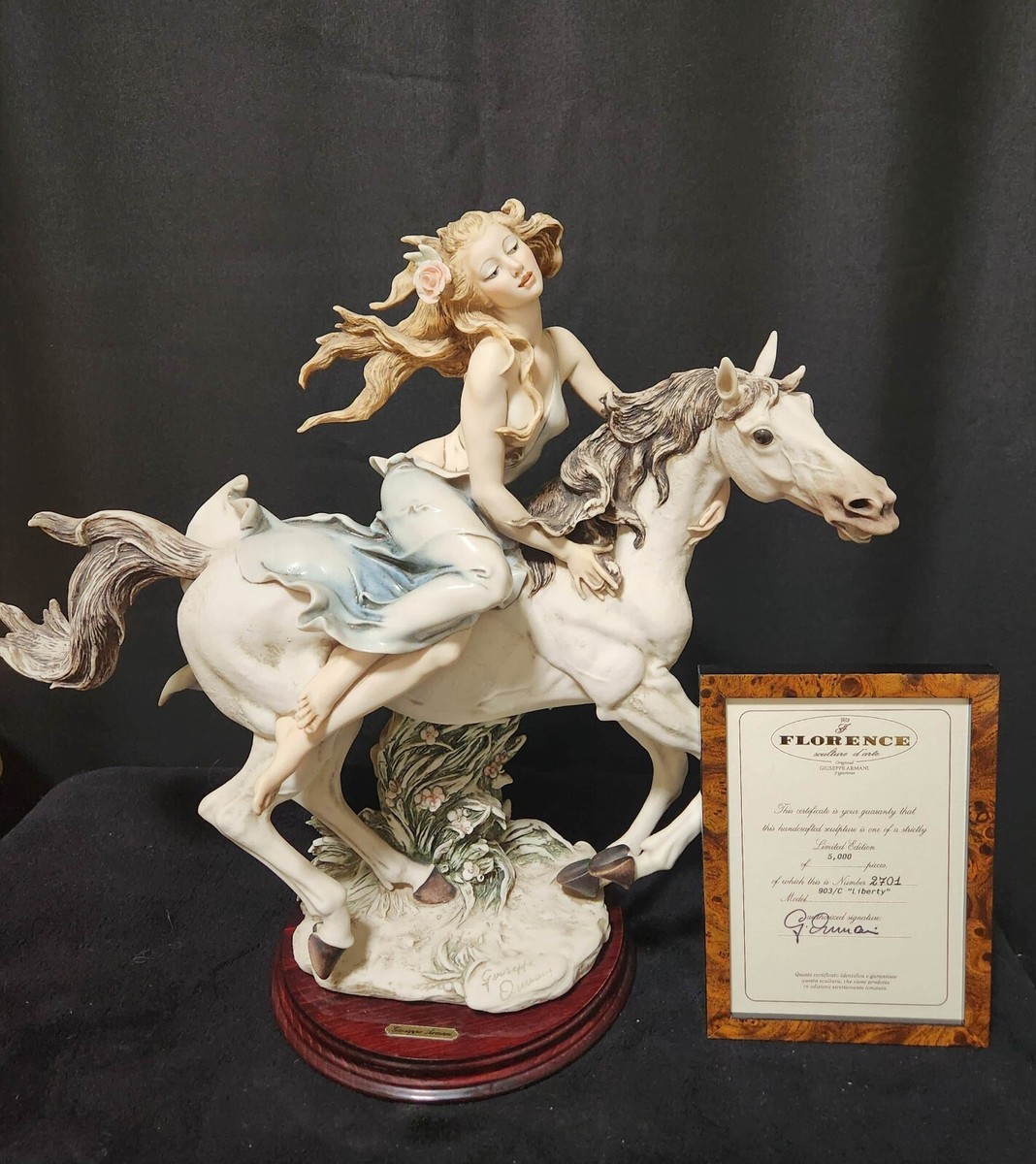 Giuseppe Armani Lady On Horseジュゼッペ アルマーニ Lady On Horse