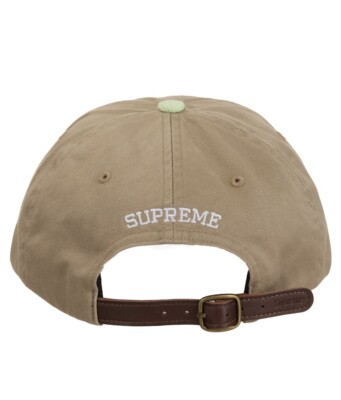 Supreme 2-Tone S Logo 6-Panel Hat Tan SS24 OS | eBay