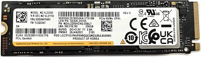 256GB SSD Samsung PM9A1 MZ-VL22560 PCIe Gen4x4 NVMe M.2 2280