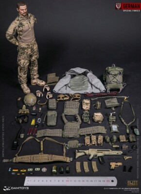 DAMTOYS 78054 KSK German Soldier Action Figure Special Forces 1/6