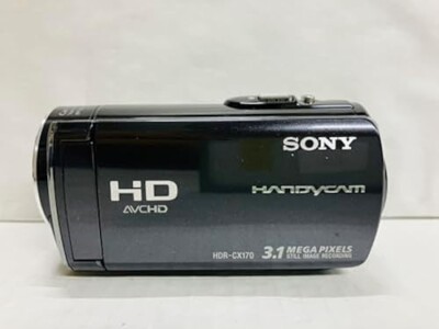 Sony HDR-CX170 HandyCam HD Digital Video Camera Recorder Black