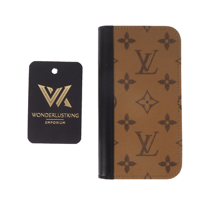 LOUIS VUITTON M82892 Mng. Reverse Folio iPhone 15 Pro Cover Case