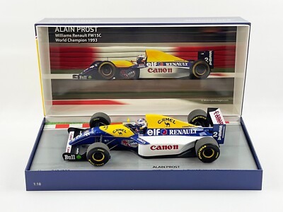 日本未発売 camel仕様 ビッグスケールF1コレクション FW15C プロスト