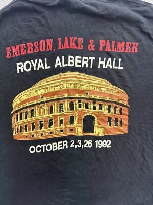 EMERSON,LAKE & PALMER TOUR 1992 Tシャツ XL A1 Vintage Emerson Lake