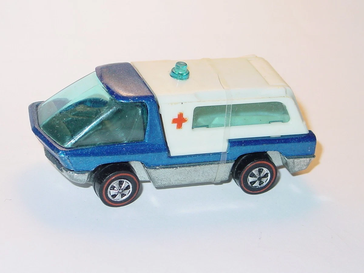 ホットホイール アンビュランス AMBULANCE (1989)のレビュー！ゴリゴリ