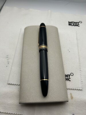 Montblancs 149 Tri-color 18C Broad Nib, Late 1960s-Exc. Condition