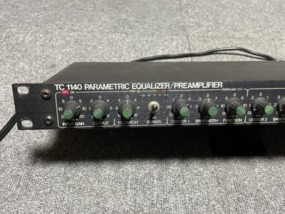 TC Electronic TC1140 Parametric Equalizer Preamplifier Rack Mount
