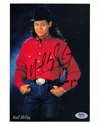 Neal McCoy Country Music Singer Signed Autograph 8 x 10 Photo PSA