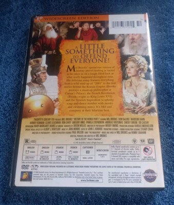 History of the World: Part I DVD Widescreen Mel Brooks Dom DeLuise