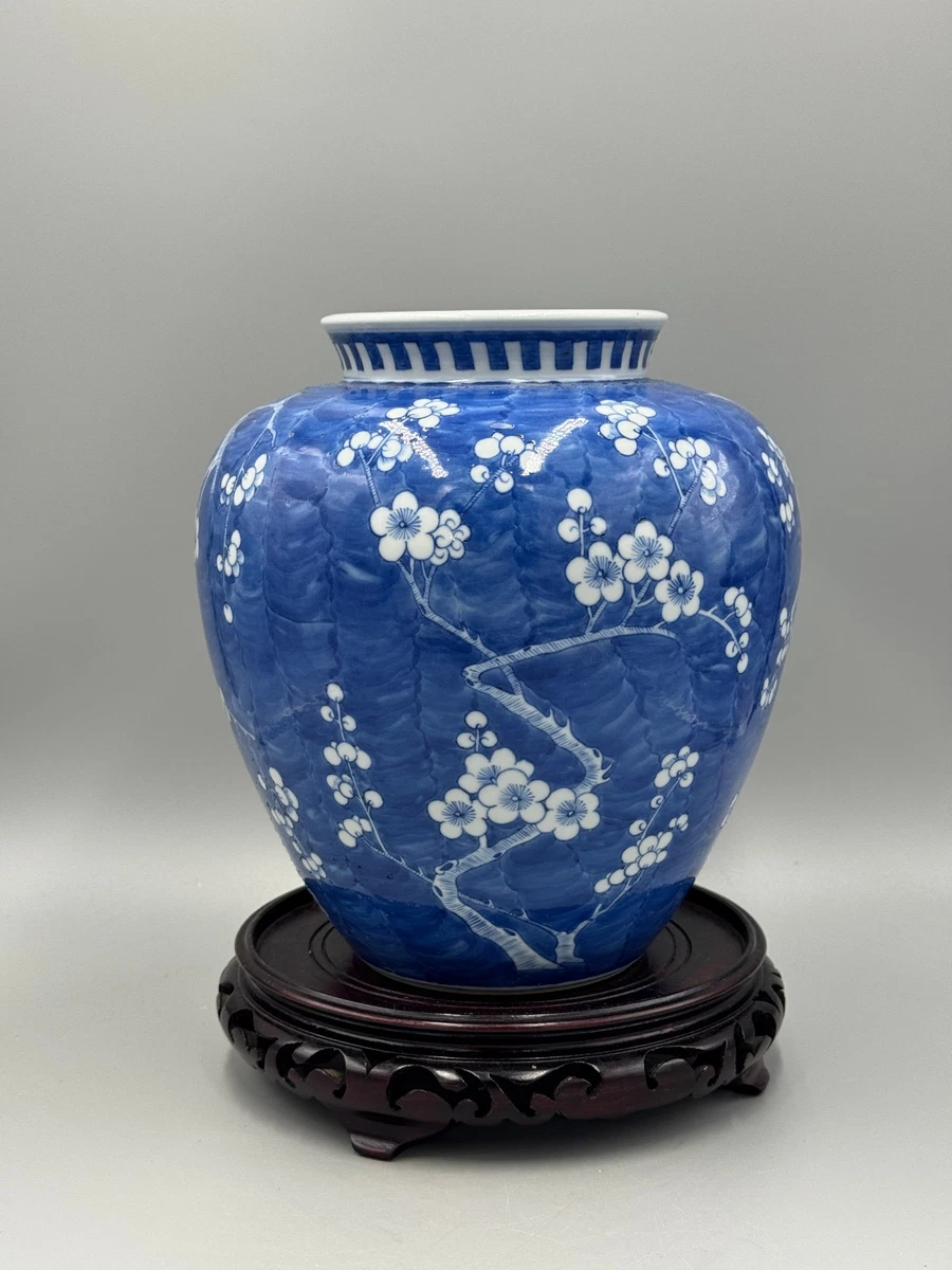 陶瓷蓝色1850-1899 中国古董花瓶| eBay