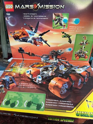 toy--Legos Mars Mission #7699 MT-101 Armored drilling unit 635