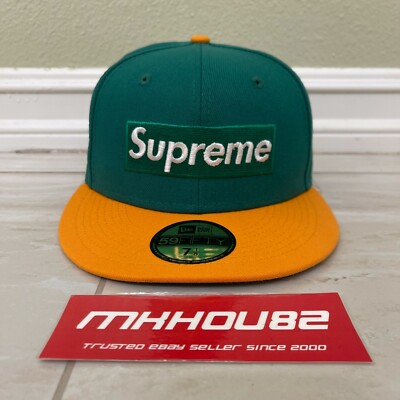 Supreme Spring Training Box Logo New Era Cap Hat Oakland A's SS22