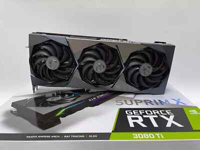 MSI NVIDIA GeForce RTX 3080 Ti SUPRIM X 12G GDDR6X 12GB Graphics