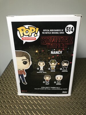 Funko Pop! Vinyl: Stranger Things - Nancy Wheeler (w/ Gun) #514