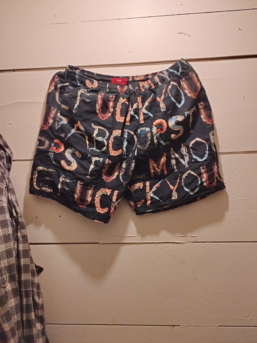 supreme Alphabet Water Short 海パン mサイズ Supreme Alphabet Water
