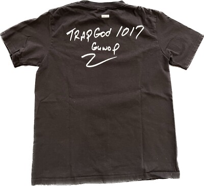 Supreme FW16 Gucci Mane Tee Black Rare Trap God 1017 2016 Archive