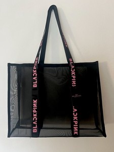 blackpink バッグ クリアバッグ -BLACKPINK LOGO-（PINK） – YGEX