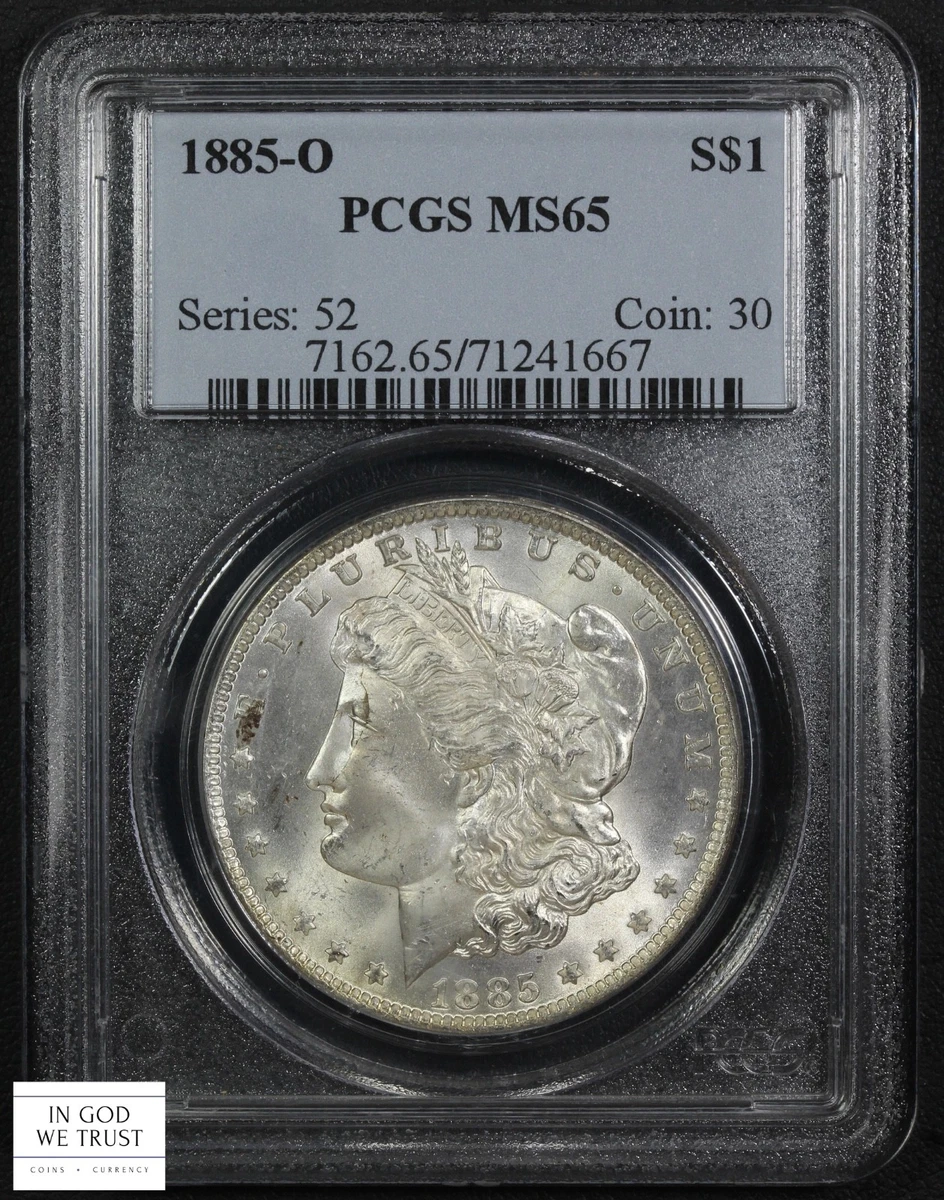 1885 Year Grade MS 65 Morgan Dollars (1878-1921) for sale | eBay