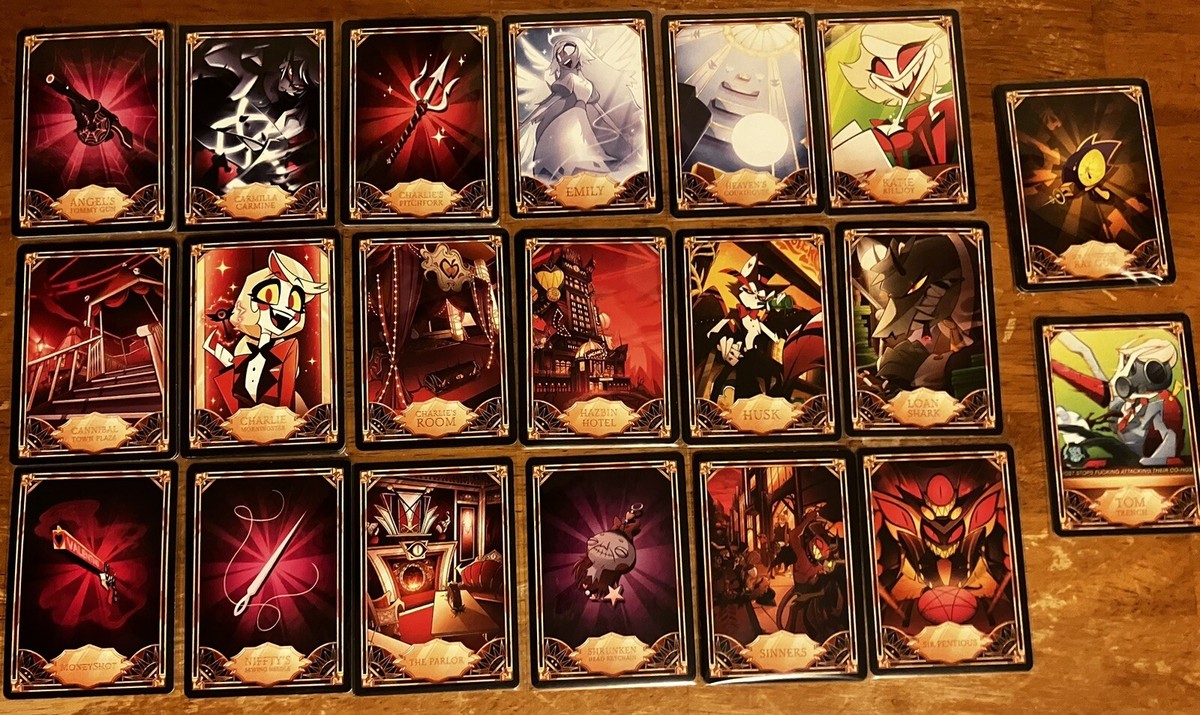 Hazbin Hotel Trading Card 1ST EDITION - CHOOSE YOUR CARDS | eBay