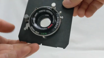 B V.Good] TOKYO KOGAKU SUPER TOPCOR 120mm f/5.6 Lens Horseman From