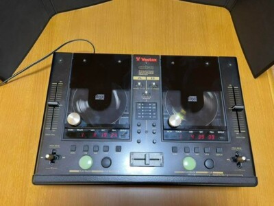 Vestax CDX 12 Professional CDJ Mixer Dual CD Player Black W