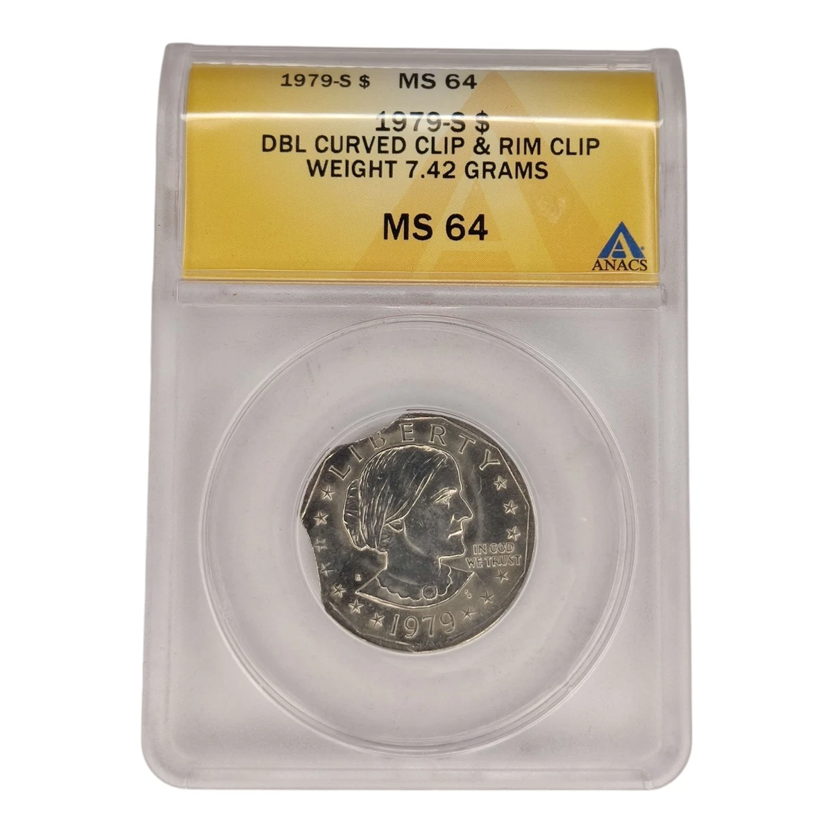 MS 64 Graded Susan B Anthony Dollars (1979-1981, 1999) for sale | eBay