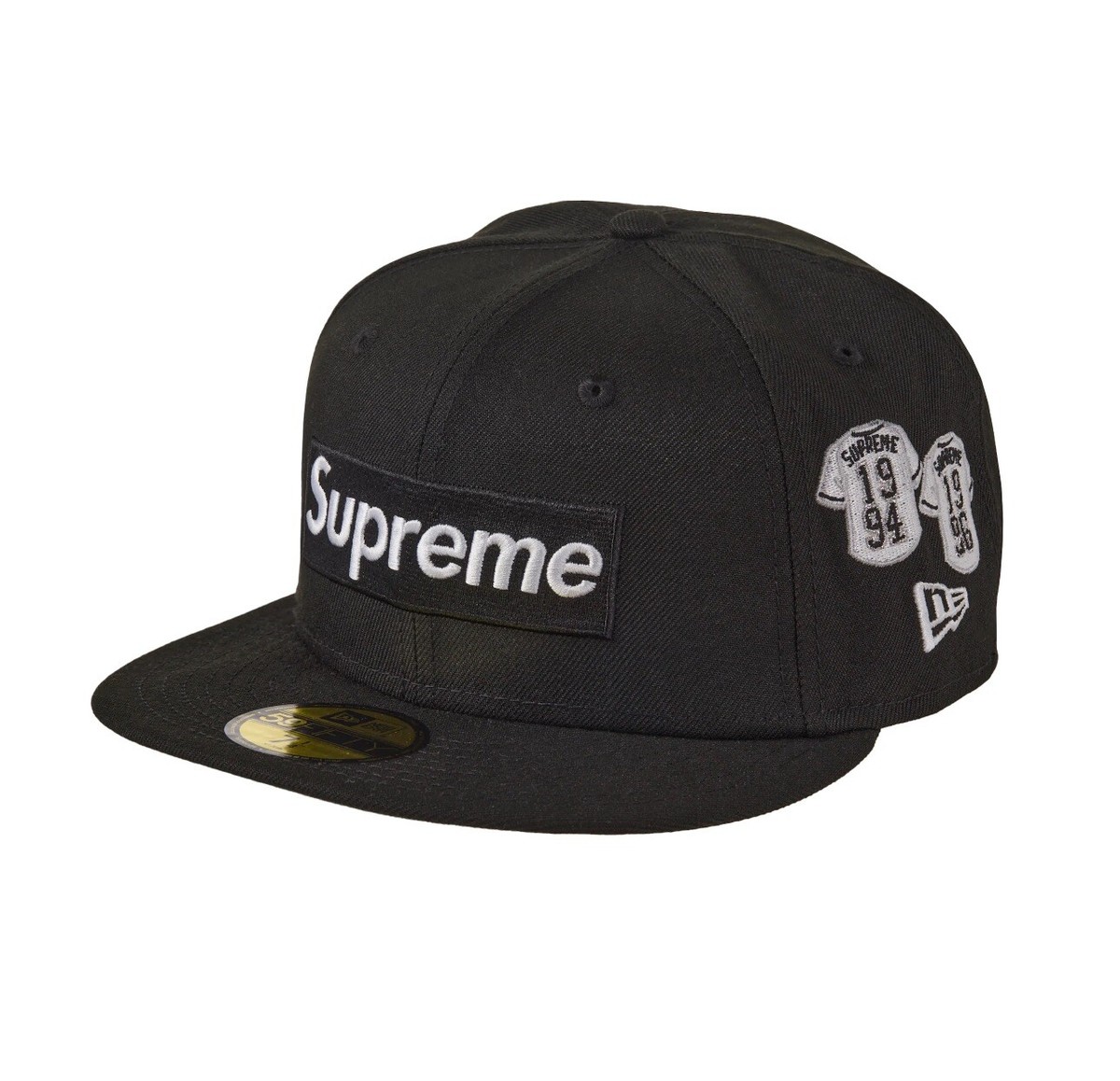 Supreme MLB New Era Black 7 1/2 7-1⁄2Supreme MLB black 20ss