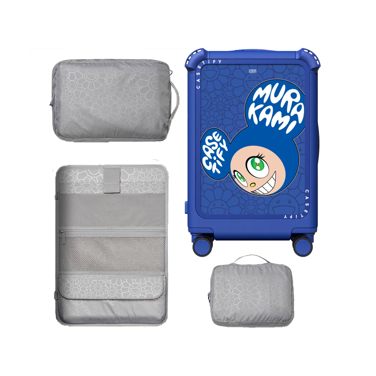 CASETIFY x TAKASHI MURAKAMI MR. DOB BOUNCE CARRY-ON TRAVEL SET | eBay
