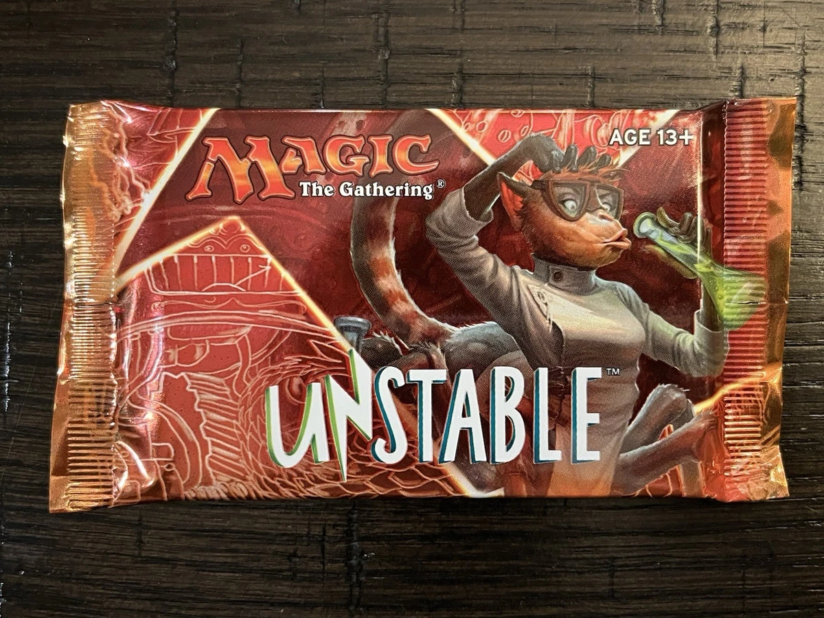 Magic: The Gathering Unstable Sealed Collectible Card Game Packs
