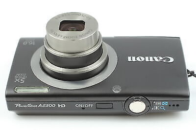 Canon PowerShot A2300 HD 16MP 5X Zoom Lens Digital Camera | eBay