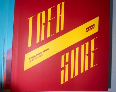 ATEEZ [TREASURE EP.3 : One To All] Autographed Signed Promo Album