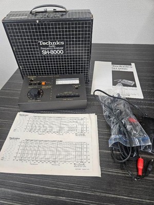 Technics Sh-8000 Audio Frequency Analyzer Sound Generator Used w