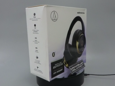 audio-technica SOLID BASS Bluetooth headphone ATH-WS660BT BGD