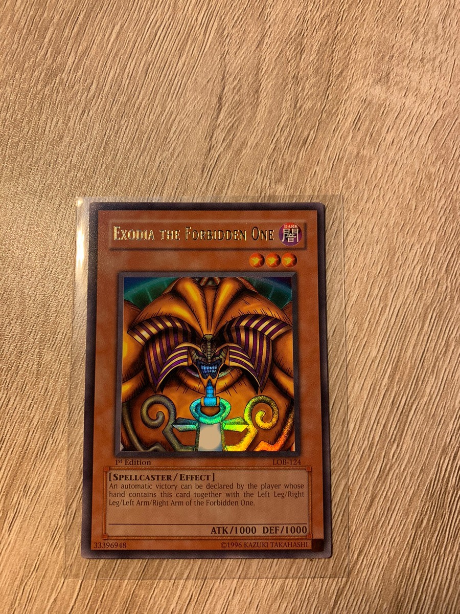 封印されしエクゾディア 英語 LOB-124 1st YuGiOh Exodia the