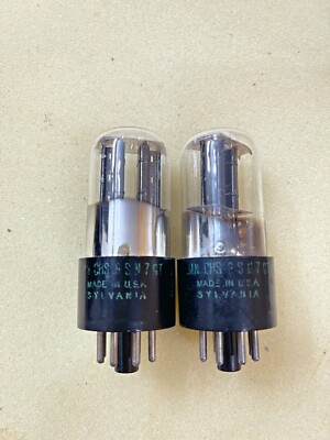 6SN7-WGT SYLVANIA ワンペアセット 真空管 (99) 6SN7-WGT SYLVANIA