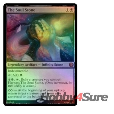 Foil The Soul Stone (066) M/NM Magic: The Gathering MTG Marvel's